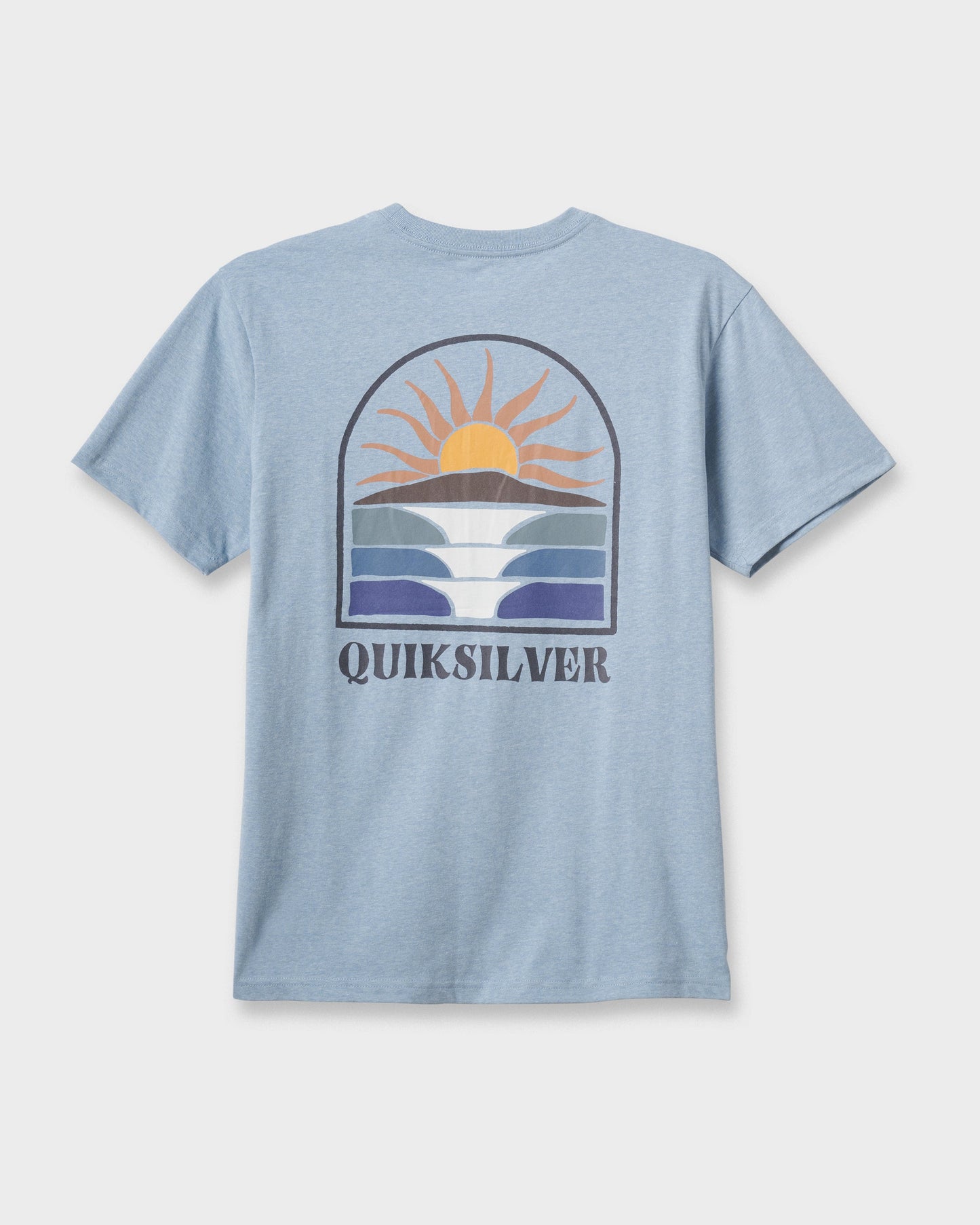 Dawn Patrol Classic T-shirt - Ashley Blue Heather Quick Silver Ashley Blue Heather