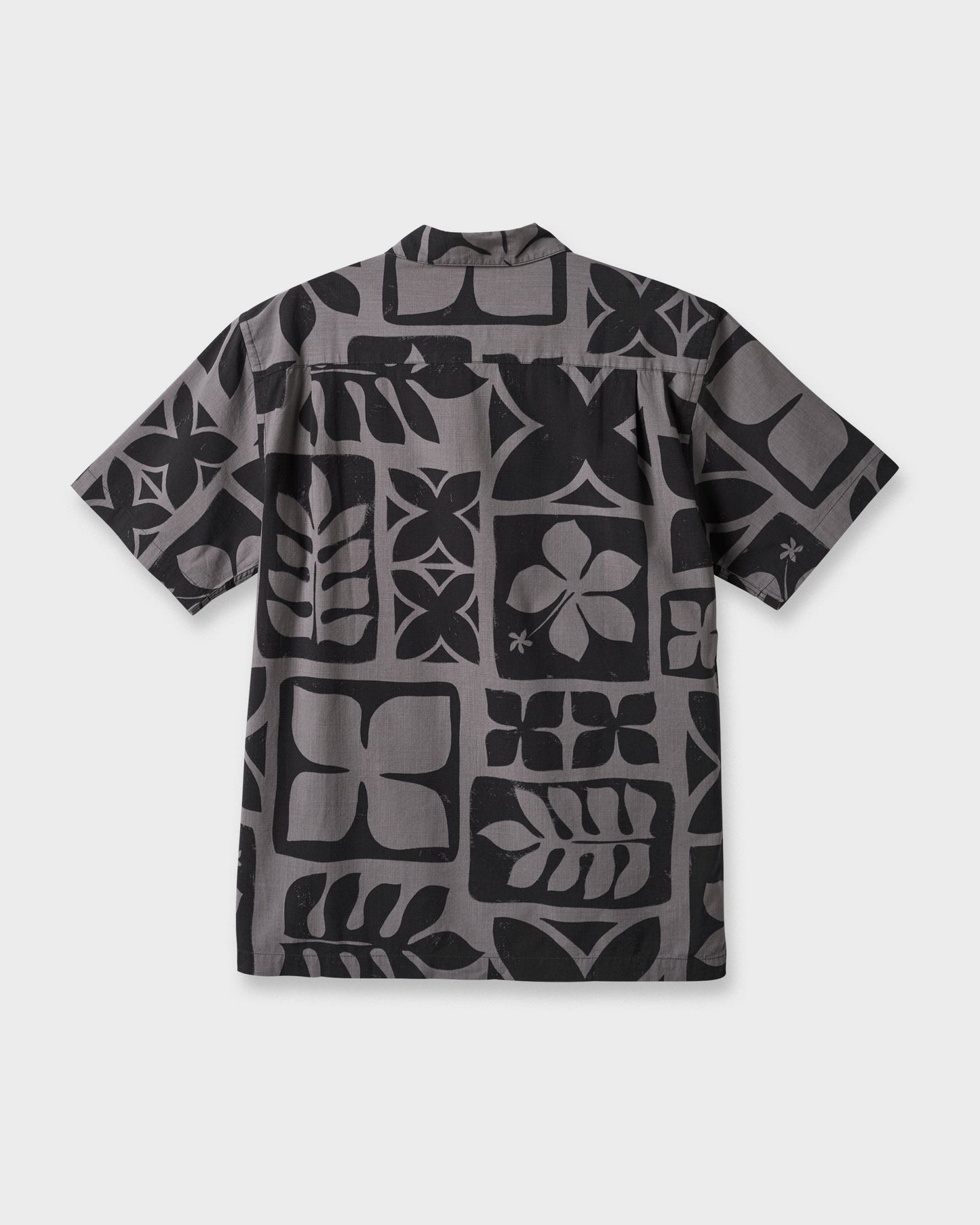 Waterman Tiki Island Shirt - Phantom Quick Silver Phantom