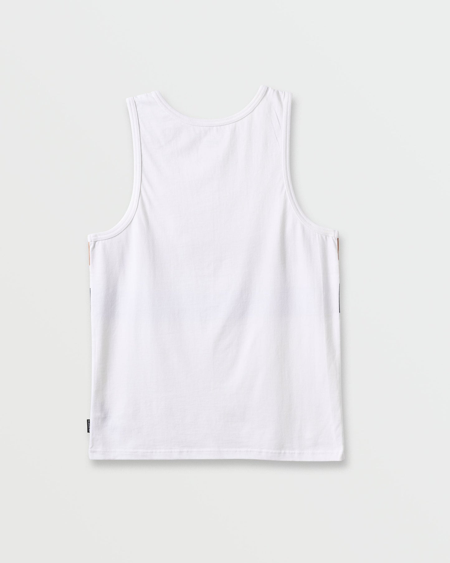 Og Stripe Tank - White Quick Silver White