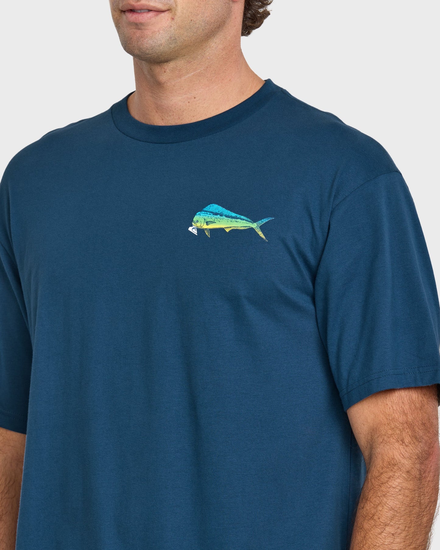 Waterman Quik Hook Classic T-shirt - Wave Quick Silver Wave