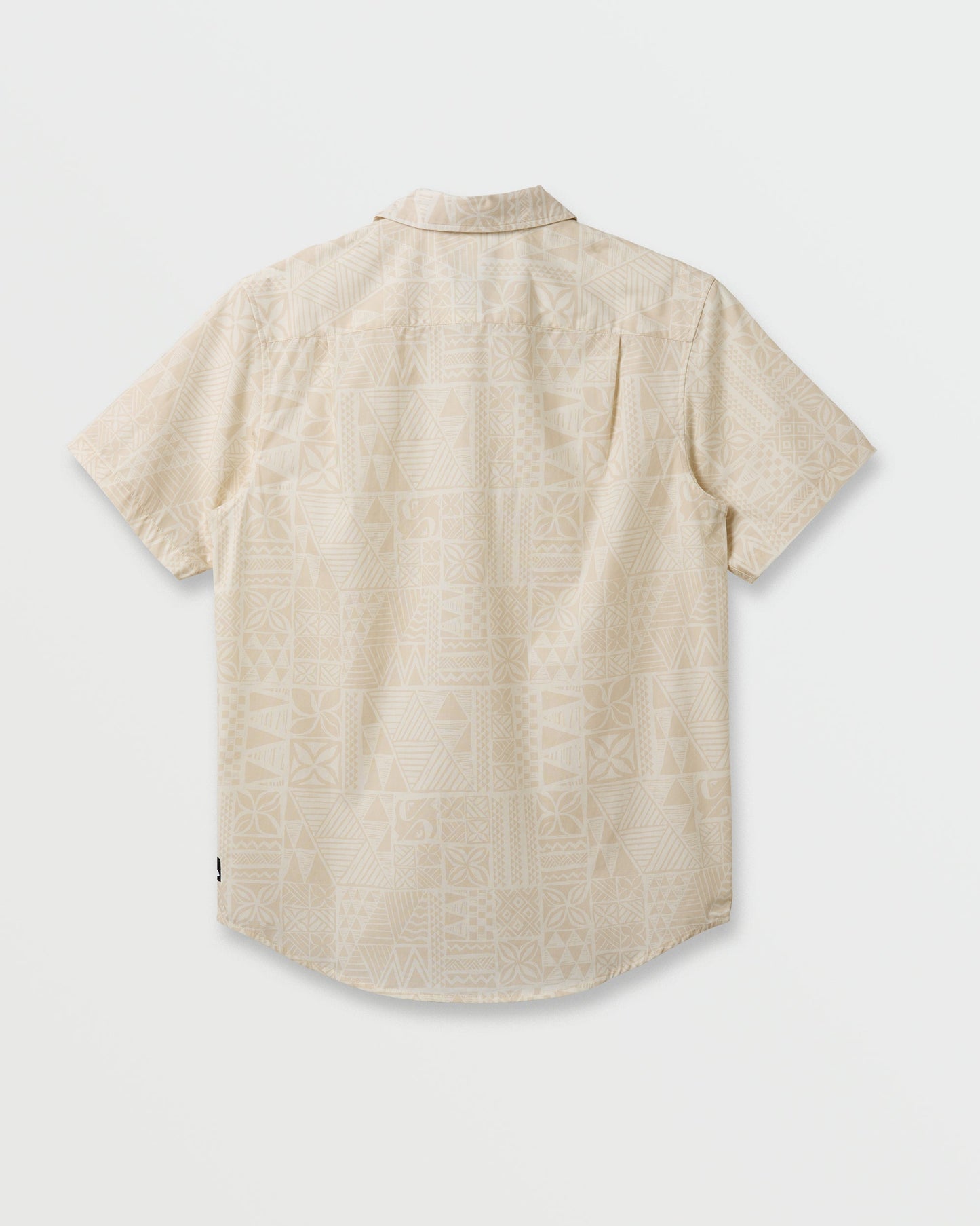 Makaha Classic Short Sleeve Shirt - Off White Quick Silver Off White