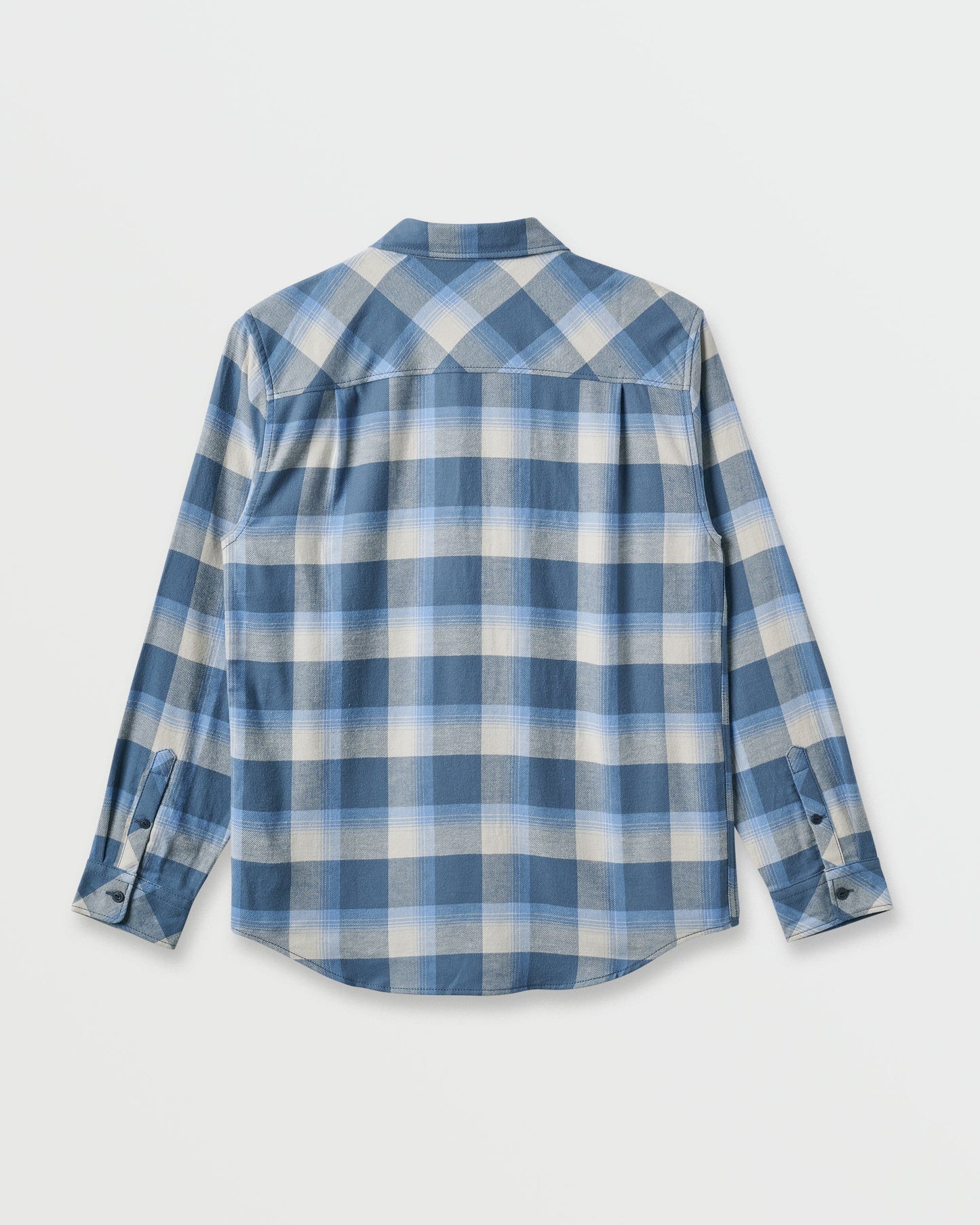 Penmar Check Flannel Shirt - China Blue Quick Silver China Blue
