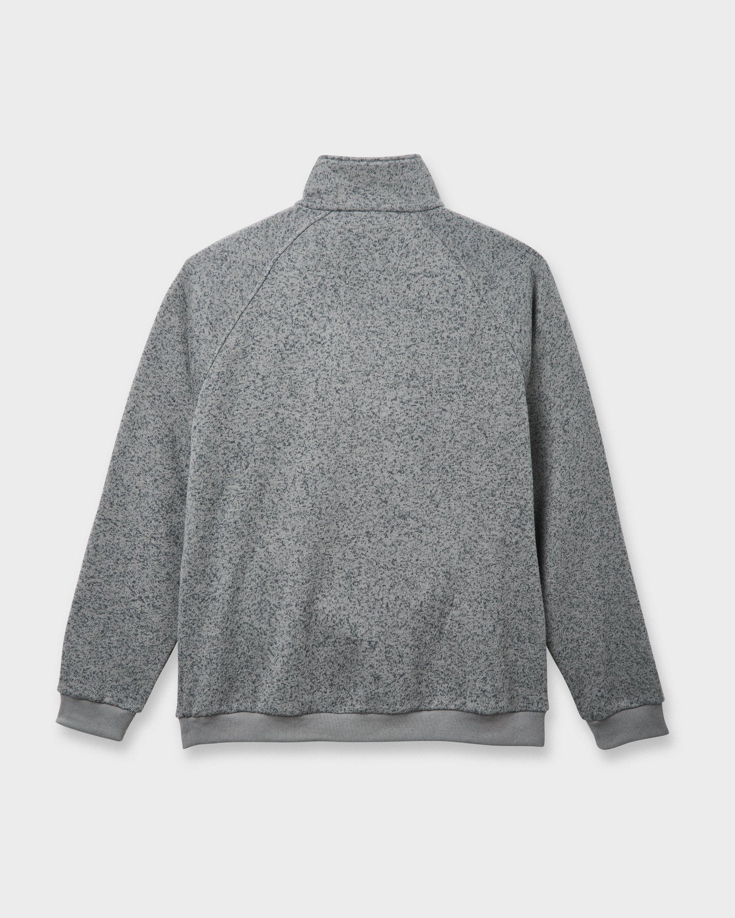 Keller Half Zip Mock Sweatshirt - Smoked Gray Heather Quick Silver Smoked Gray Heather