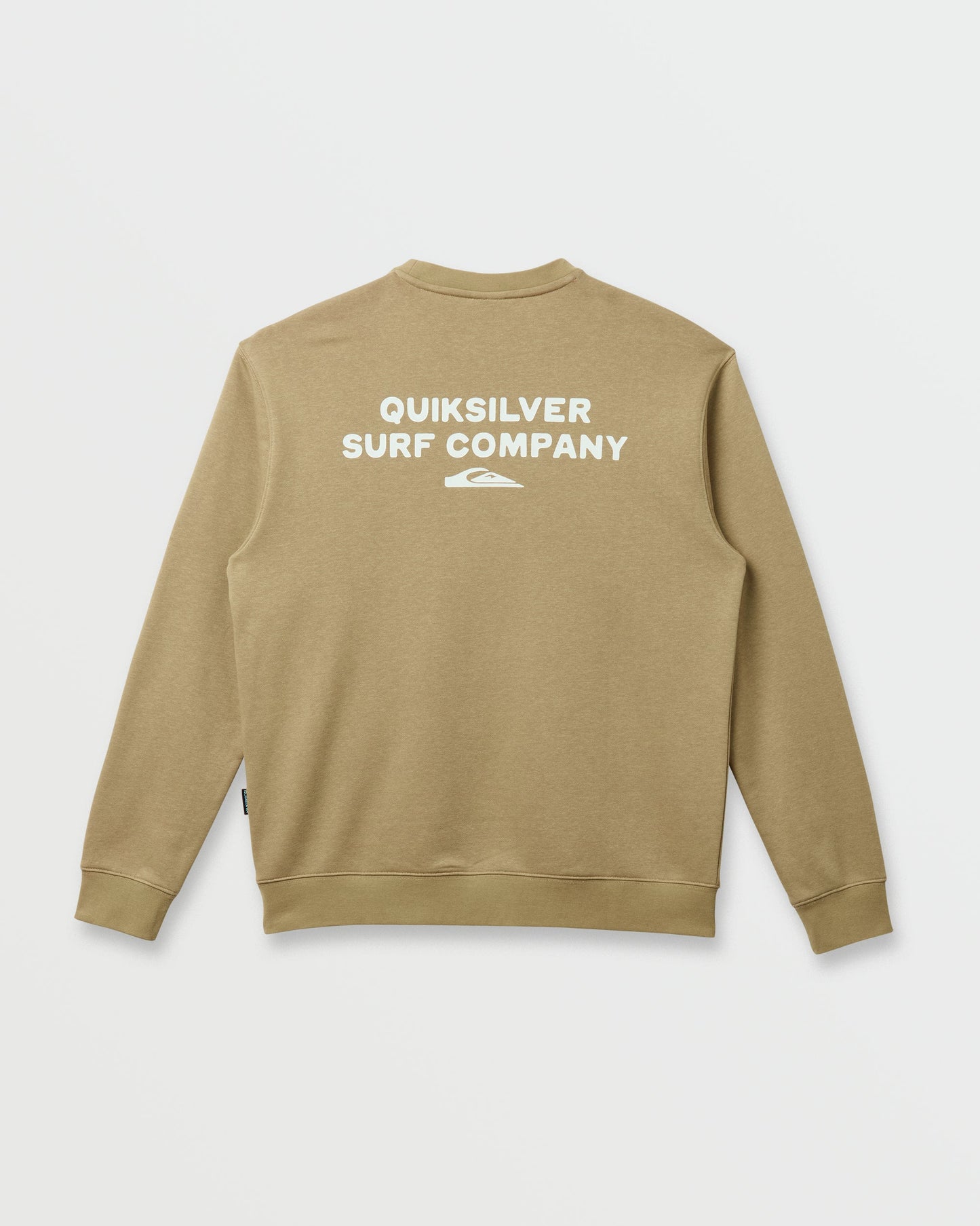 Graphic Crewneck Sweatshirt - Twill Quick Silver Twill