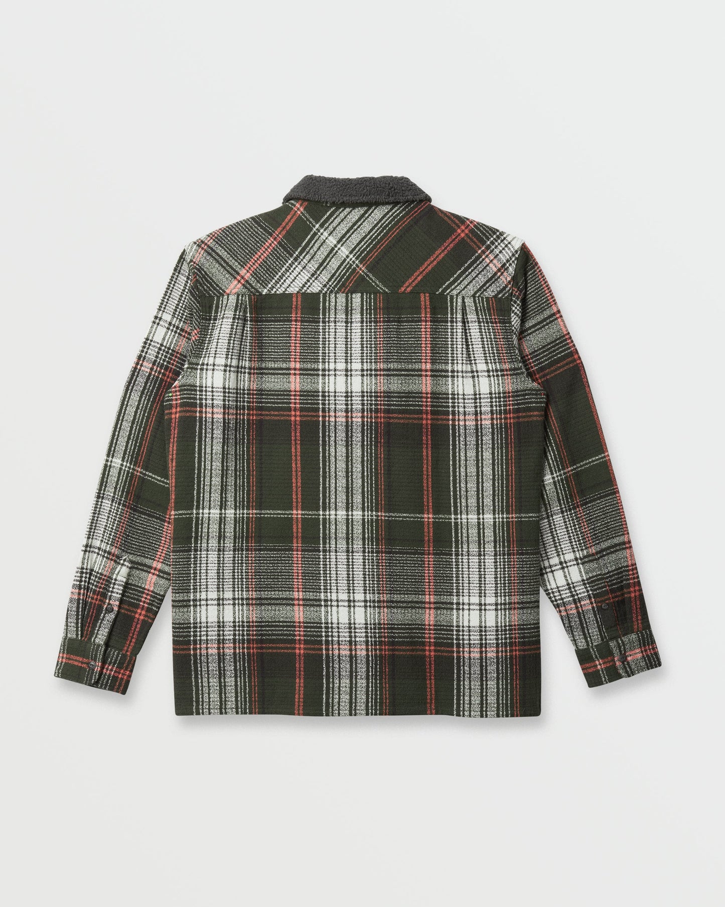 Campo Zip Flannel Shirt - Grape Leaf Quick Silver Grape Leaf