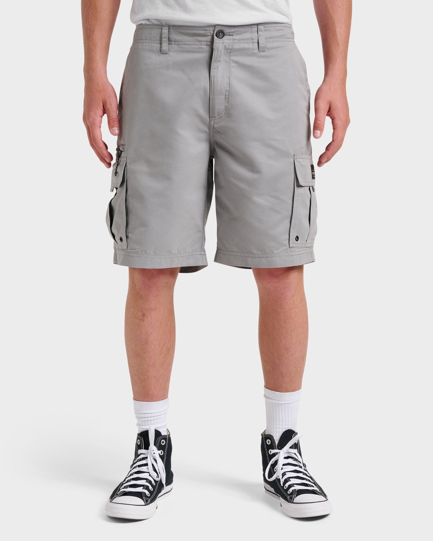Waterman Maldive Atoll 20" Cargo Shorts - Grey Quick Silver Grey