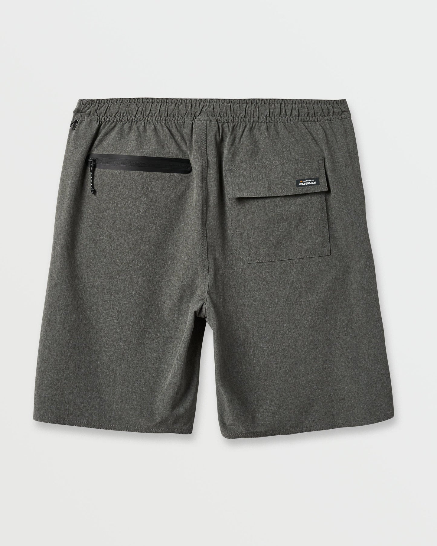 Waterman Suva 20" Amphibian Hybrid Shorts - Dark Grey Heather Quick Silver Dark Grey Heather