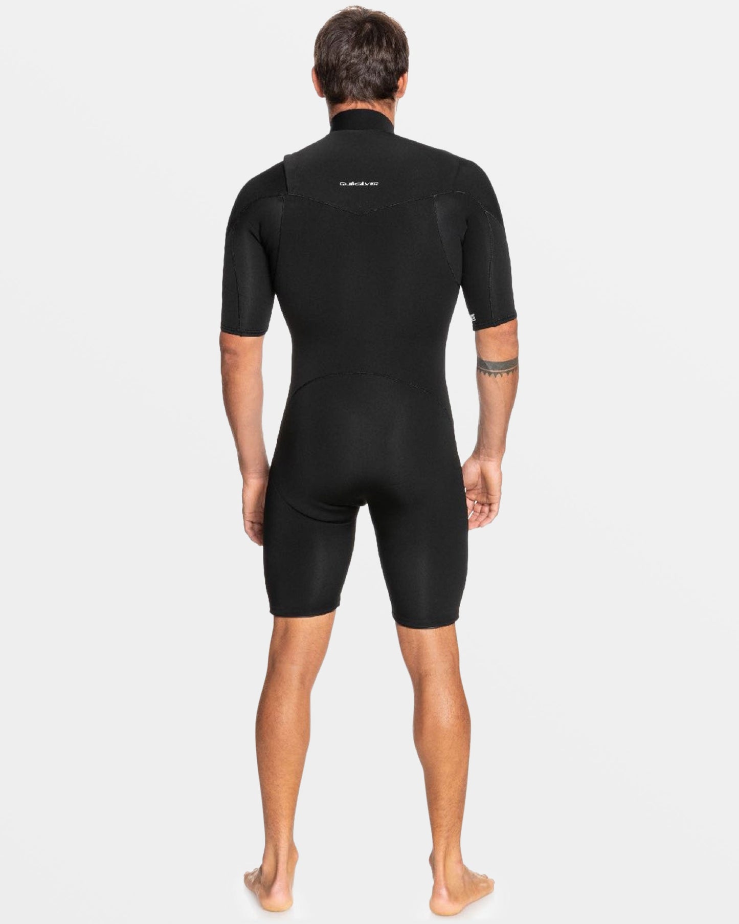 2/2mm Everyday Sessions GBS Short Sleeve Spring Suit - Black Quick Silver Black