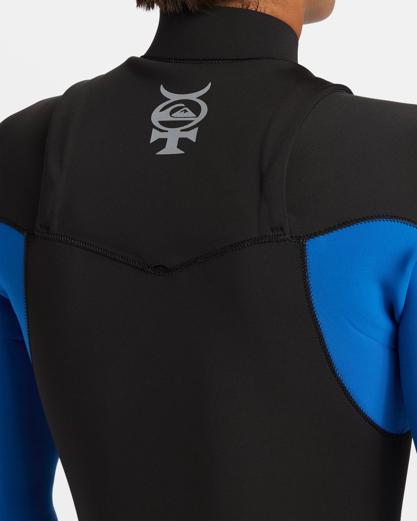 4/3mm Mercury Chest Zip GBS Wetsuit - Olympian Blue Quick Silver Olympian Blue