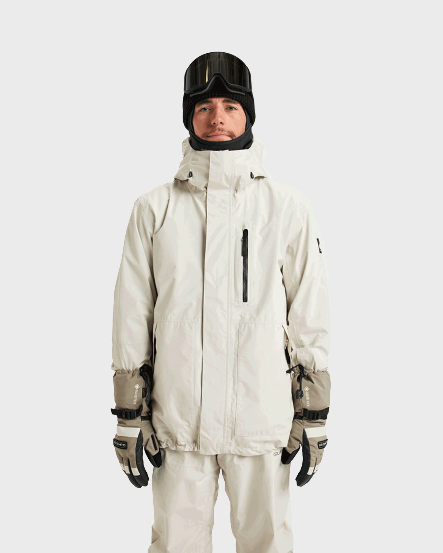 Mission GORE-TEX Snow Jacket - Bone Quick Silver Bone