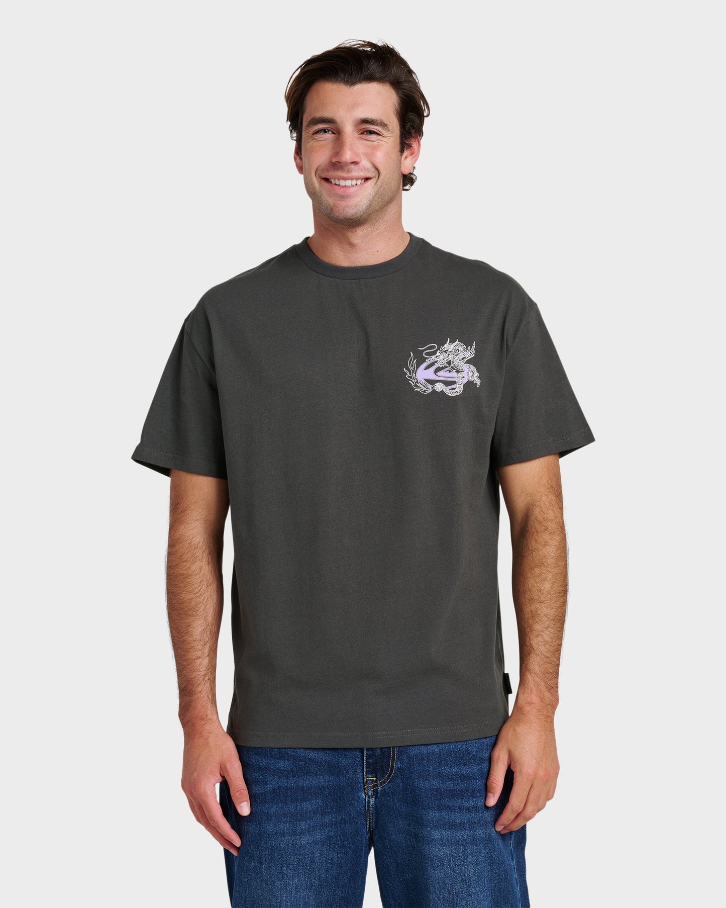 Dragon Master Heavy Weight T-shirt - Phantom Quick Silver Phantom