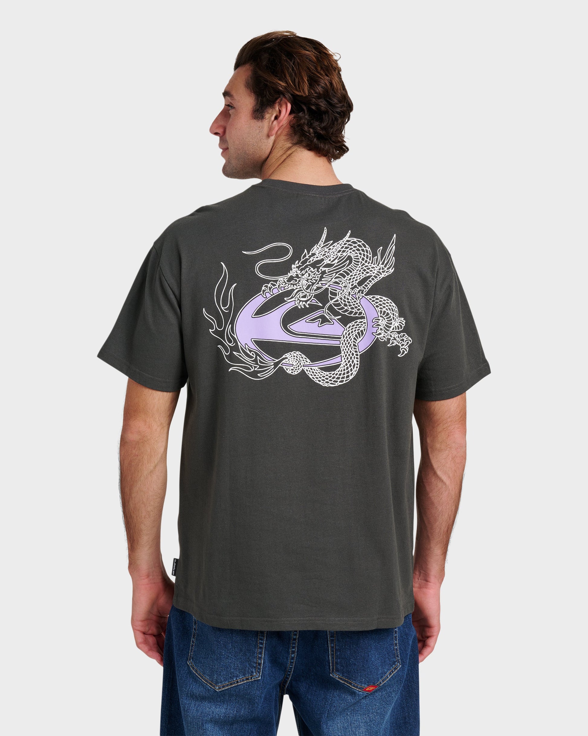 Dragon Master Heavy Weight T-shirt - Phantom Quick Silver Phantom