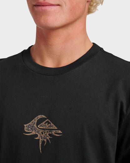 Three Piece Long Sleeve T-shirt - Black Quick Silver Black