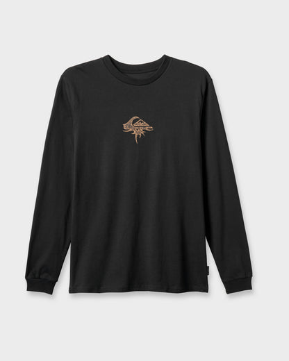 Three Piece Long Sleeve T-shirt - Black Quick Silver Black