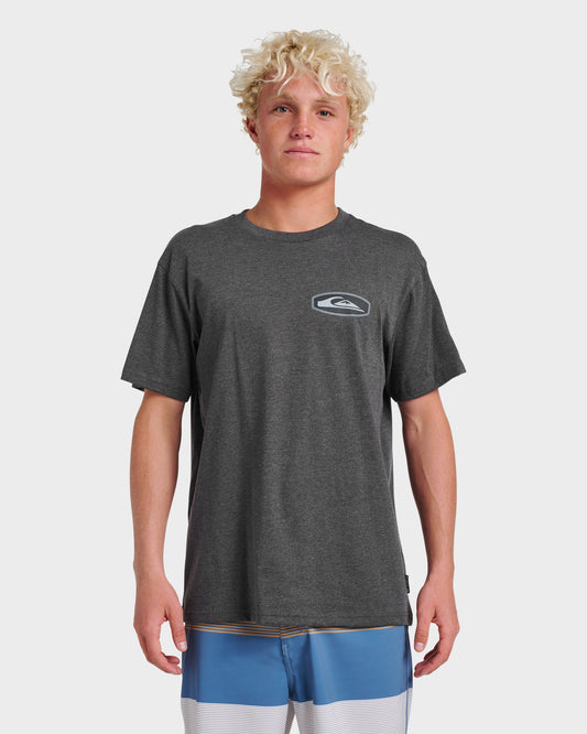 Stadium Emblem Classic T-shirt - Charcoal Heather Quick Silver Charcoal Heather
