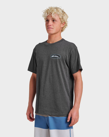 Stadium Emblem Classic T-shirt - Charcoal Heather Quick Silver Charcoal Heather