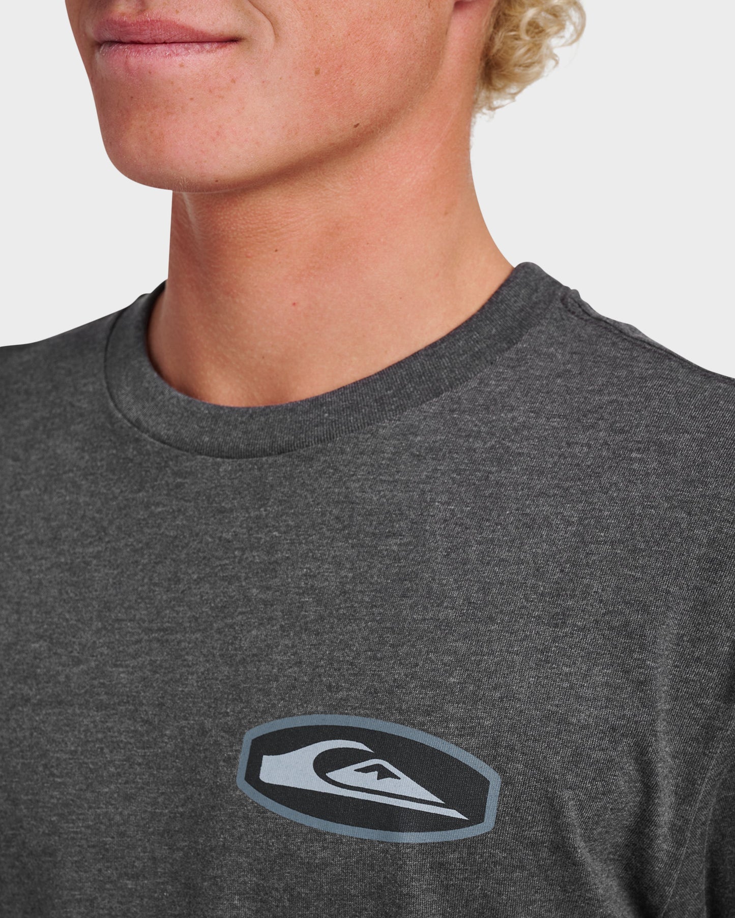 Stadium Emblem Classic T-shirt - Charcoal Heather Quick Silver Charcoal Heather