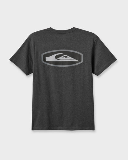 Stadium Emblem Classic T-shirt - Charcoal Heather Quick Silver Charcoal Heather