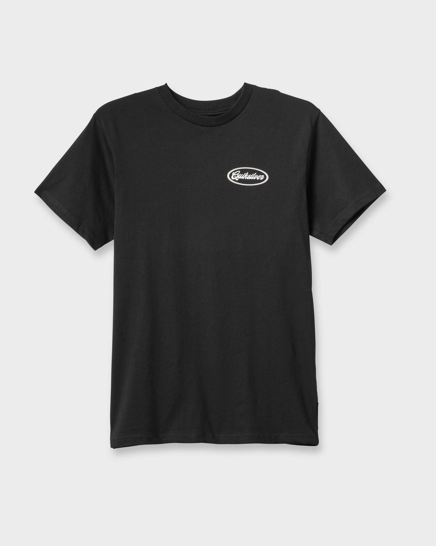 Mechanics Script Classic T-shirt - Black Quick Silver Black