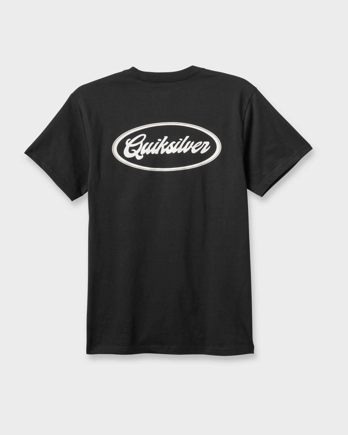 Mechanics Script Classic T-shirt - Black Quick Silver Black