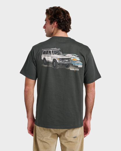 Waterman Adventures Classic T-shirt - Phantom Quick Silver Phantom