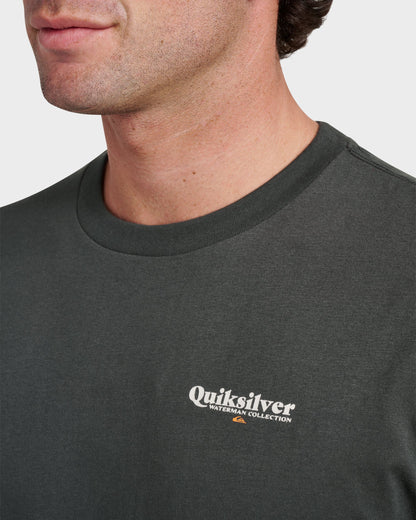 Waterman Adventures Classic T-shirt - Phantom Quick Silver Phantom