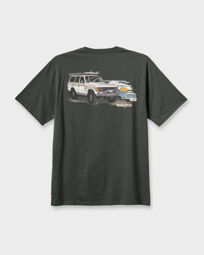 Waterman Adventures Classic T-shirt - Phantom Quick Silver Phantom