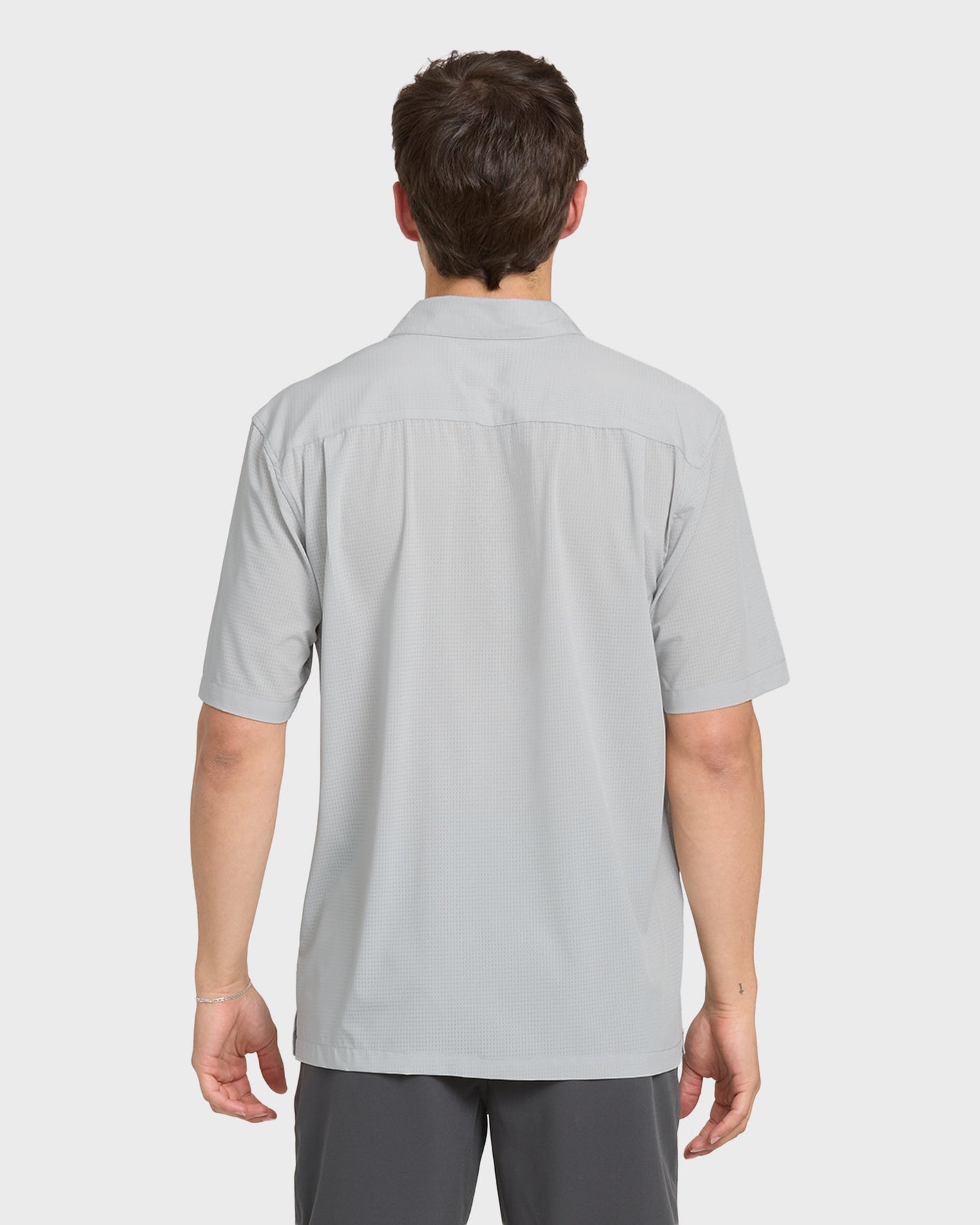 Chaser Short Sleeve Woven Shirt - High Rise Quick Silver High Rise