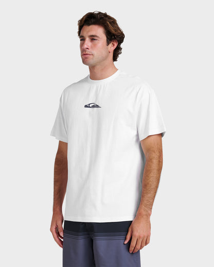 Jungle Cat Heavy Weight T-shirt - White Quick Silver White