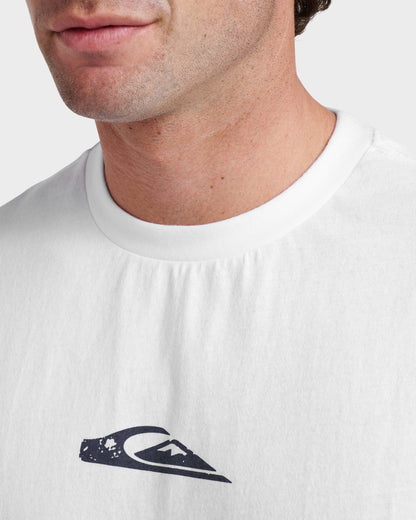 Jungle Cat Heavy Weight T-shirt - White Quick Silver White