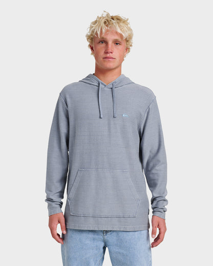 Alamitos Long Sleeve Hooded Top - China Blue Quick Silver China Blue