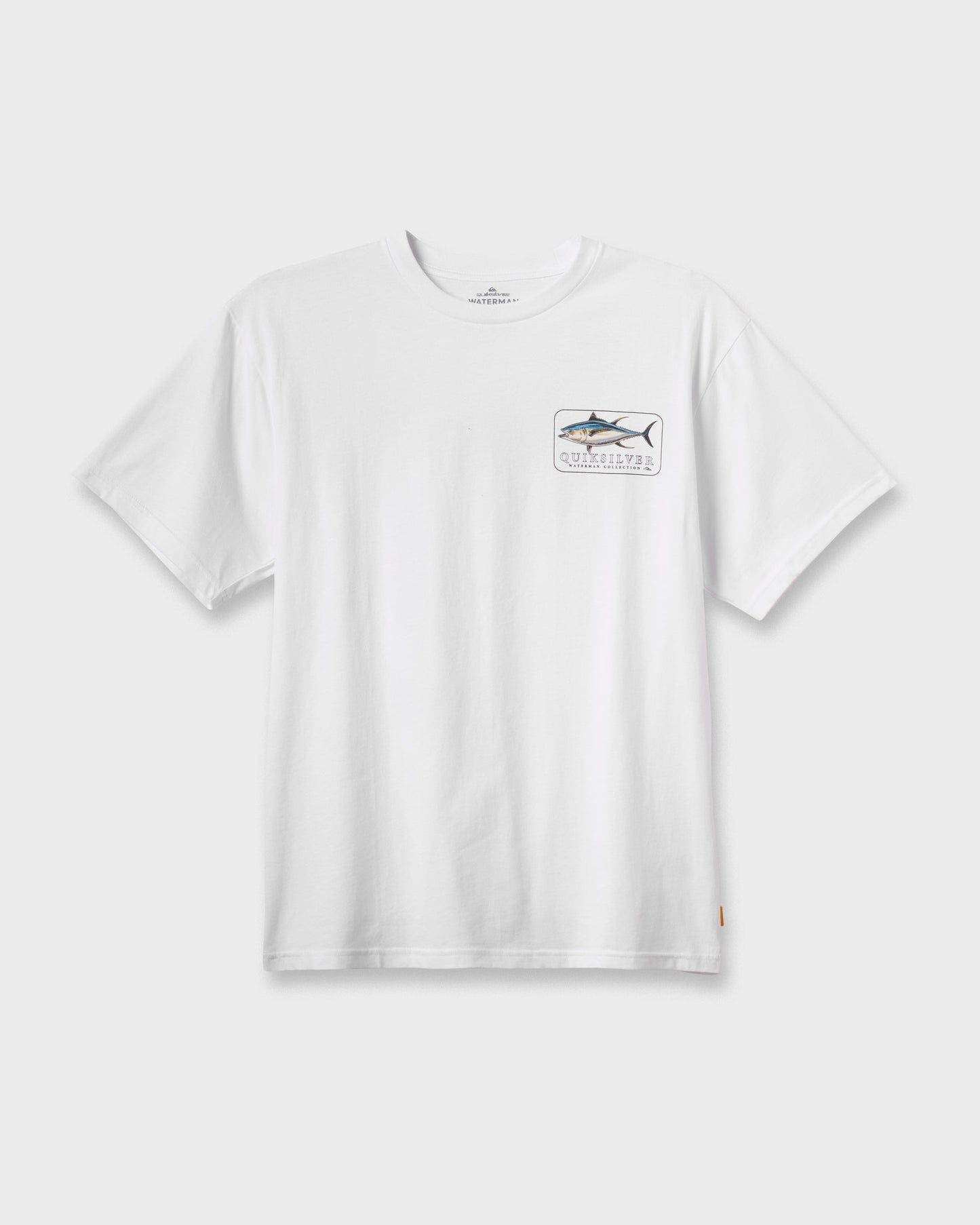 Waterman Yellowfinner Classic T-shirt - White Quick Silver White