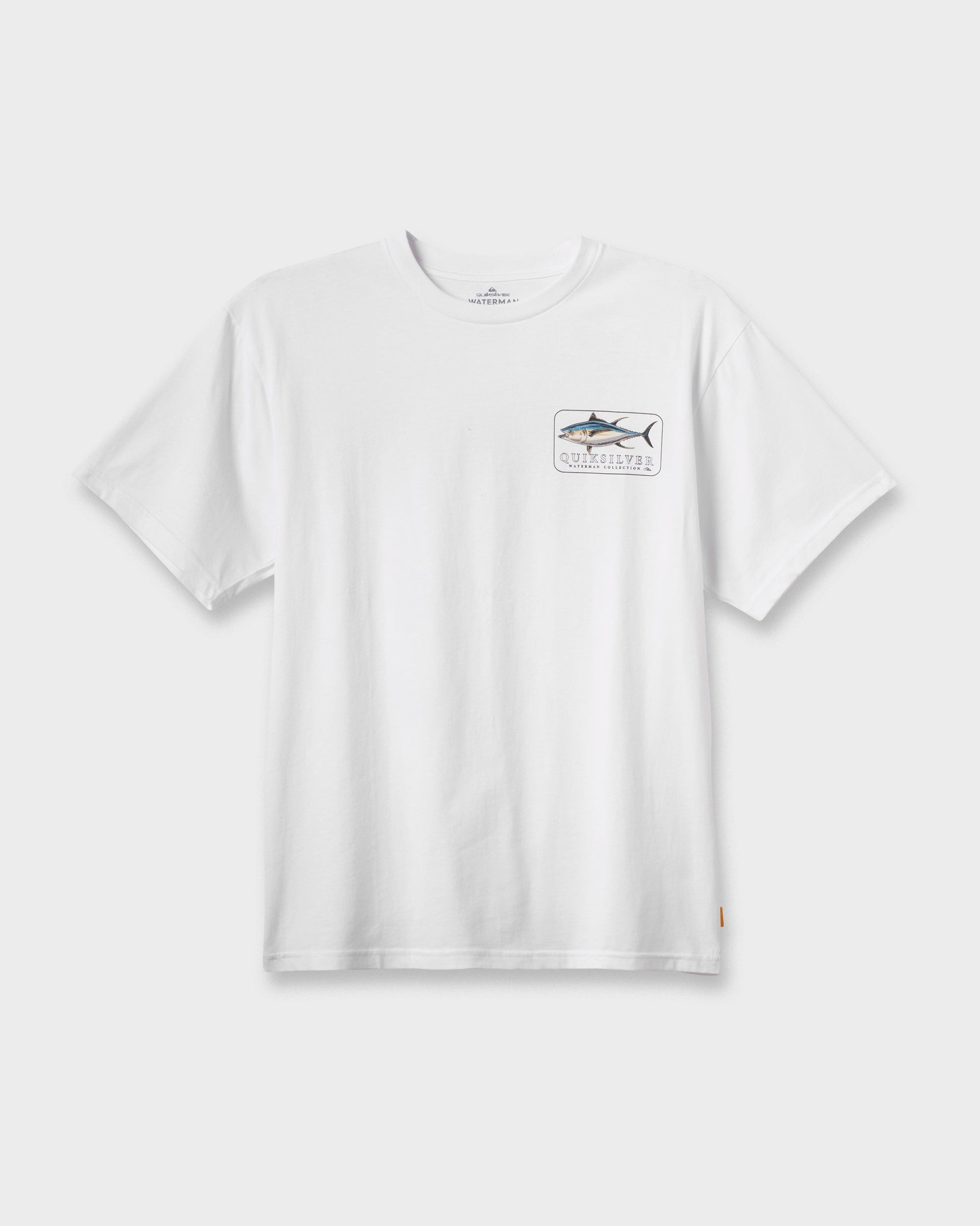 Waterman Yellowfinner Classic T-shirt - White Quick Silver White