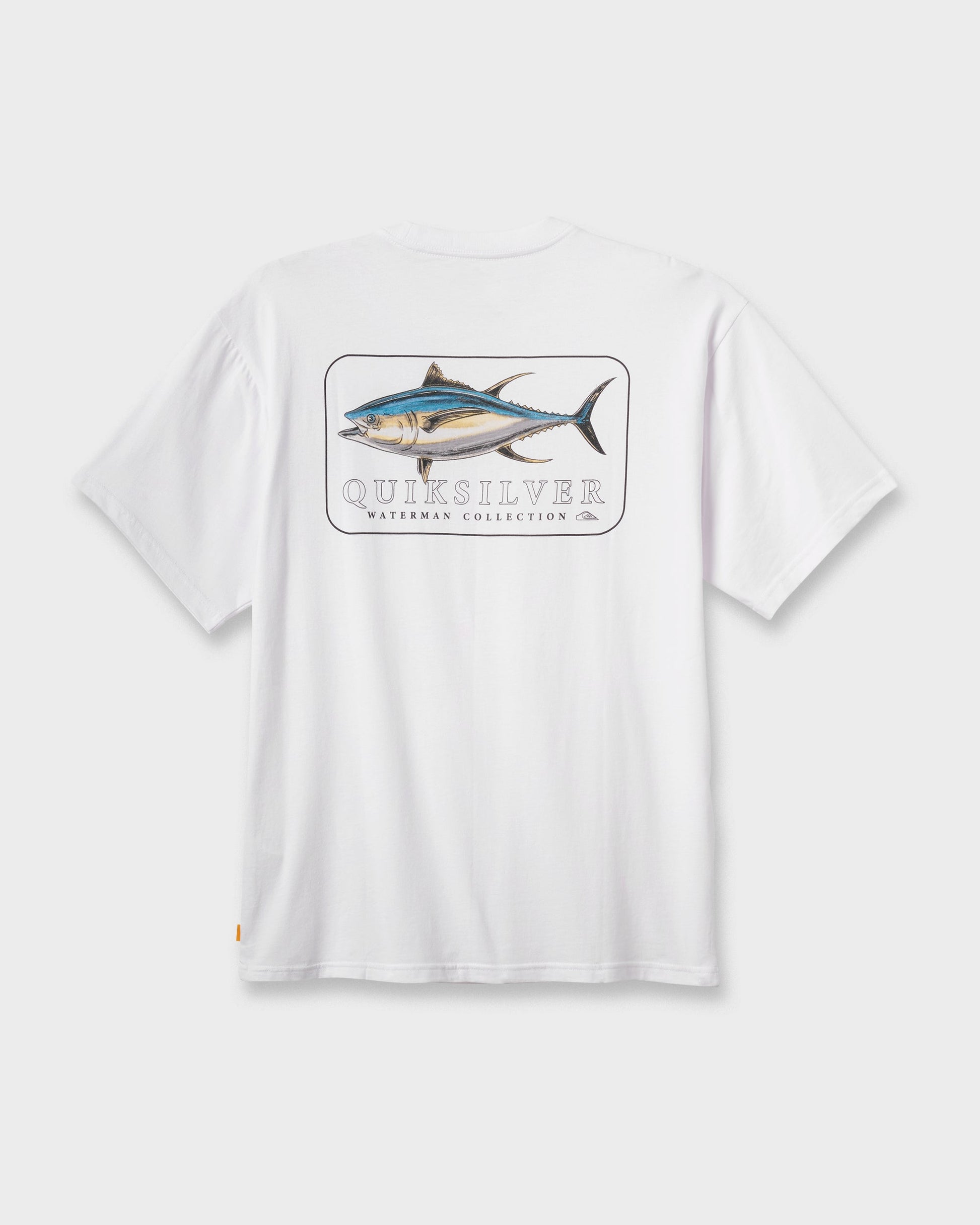 Waterman Yellowfinner Classic T-shirt - White Quick Silver White