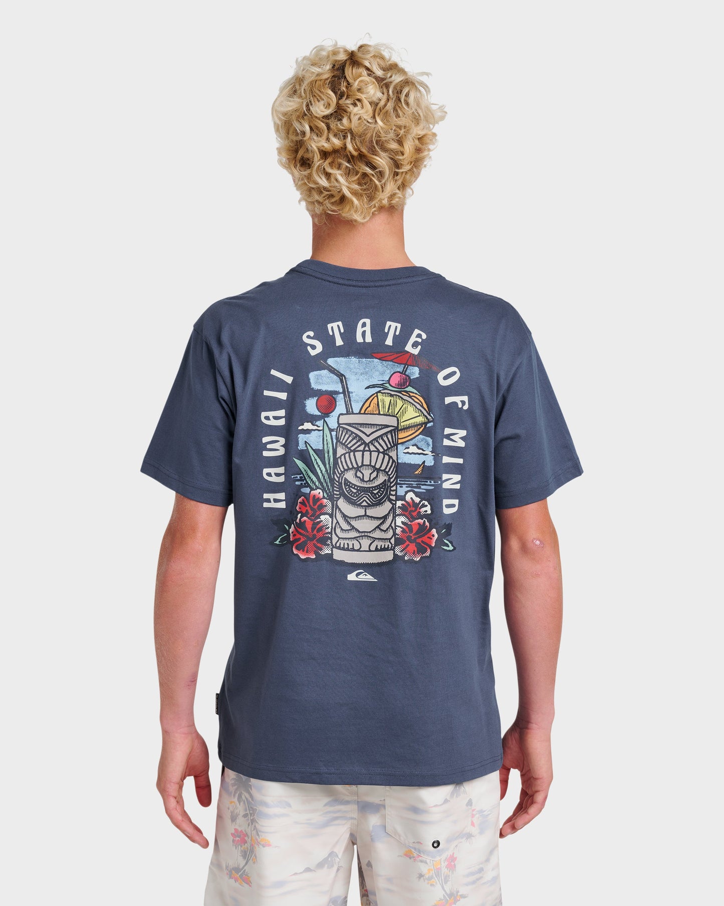 Hi Tiki Lounge Classic T-shirt - Navy Quick Silver Navy