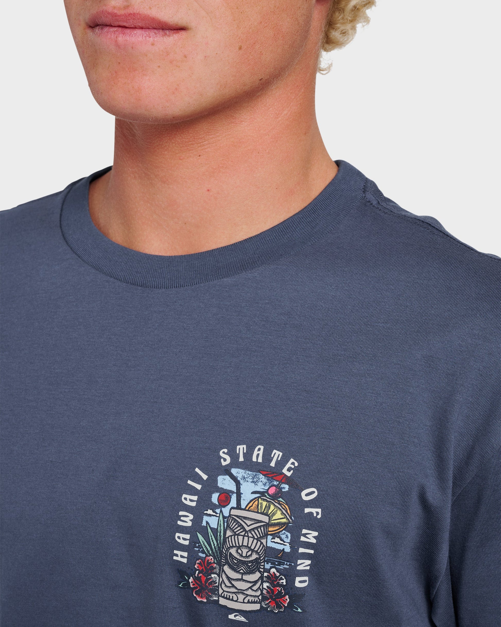 Hi Tiki Lounge Classic T-shirt - Navy Quick Silver Navy