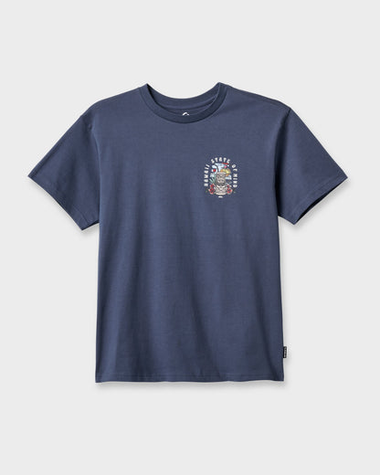Hi Tiki Lounge Classic T-shirt - Navy Quick Silver Navy