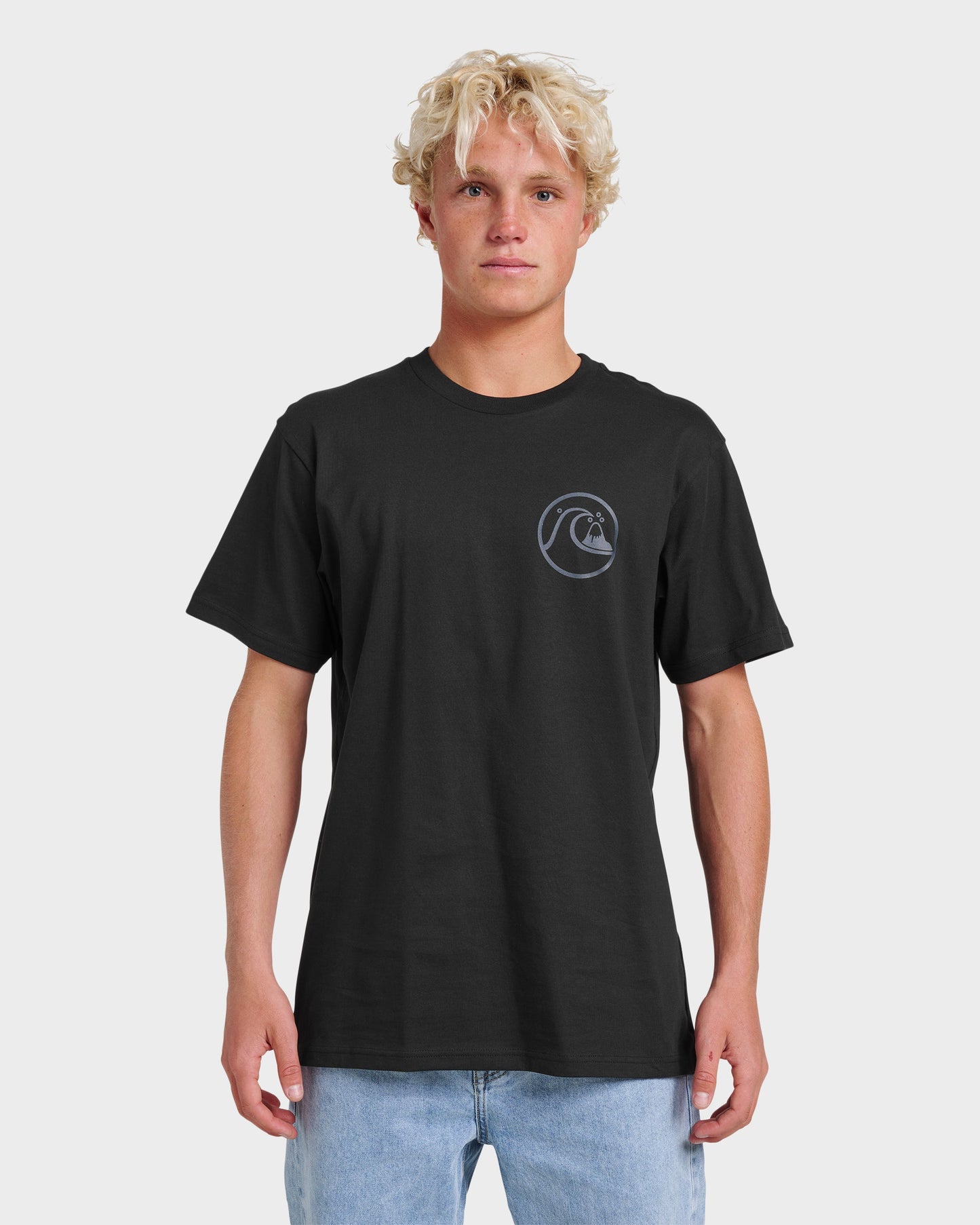 Jungle Wave Classic T-shirt - Black Quick Silver Black