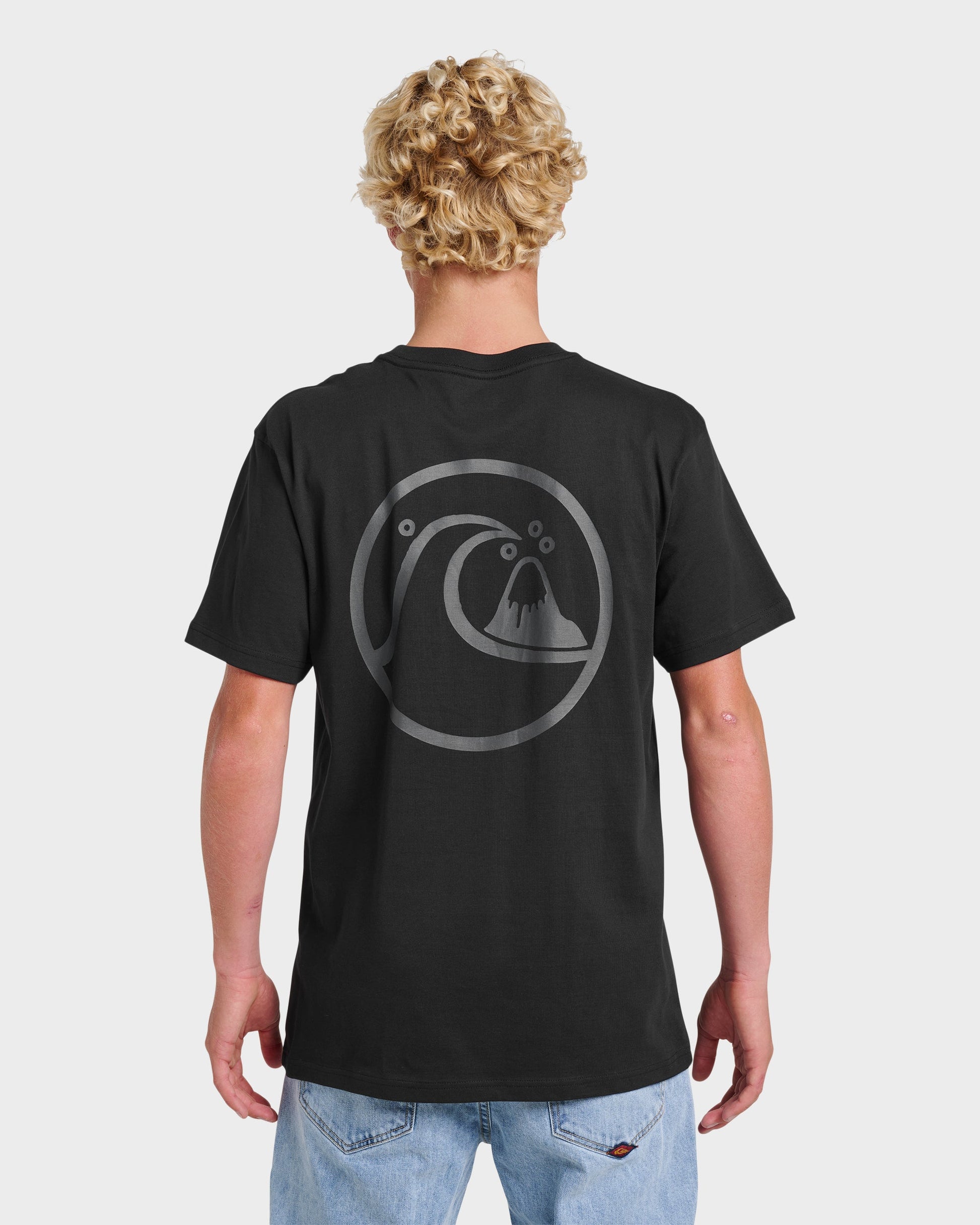 Jungle Wave Classic T-shirt - Black Quick Silver Black