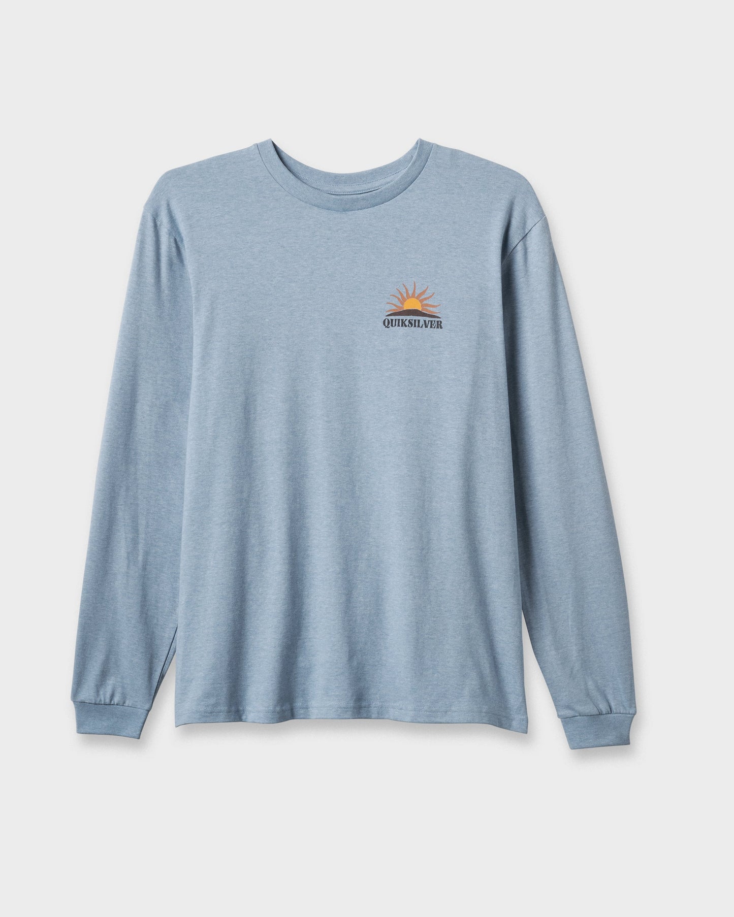 Dawn Patrol Long Sleeve T-shirt - Ashley Blue Heather Quick Silver Ashley Blue Heather