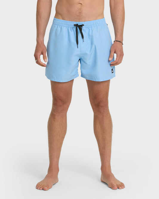 Everyday Solid 17" Swim Trunks - Airy Blue Quick Silver Airy Blue