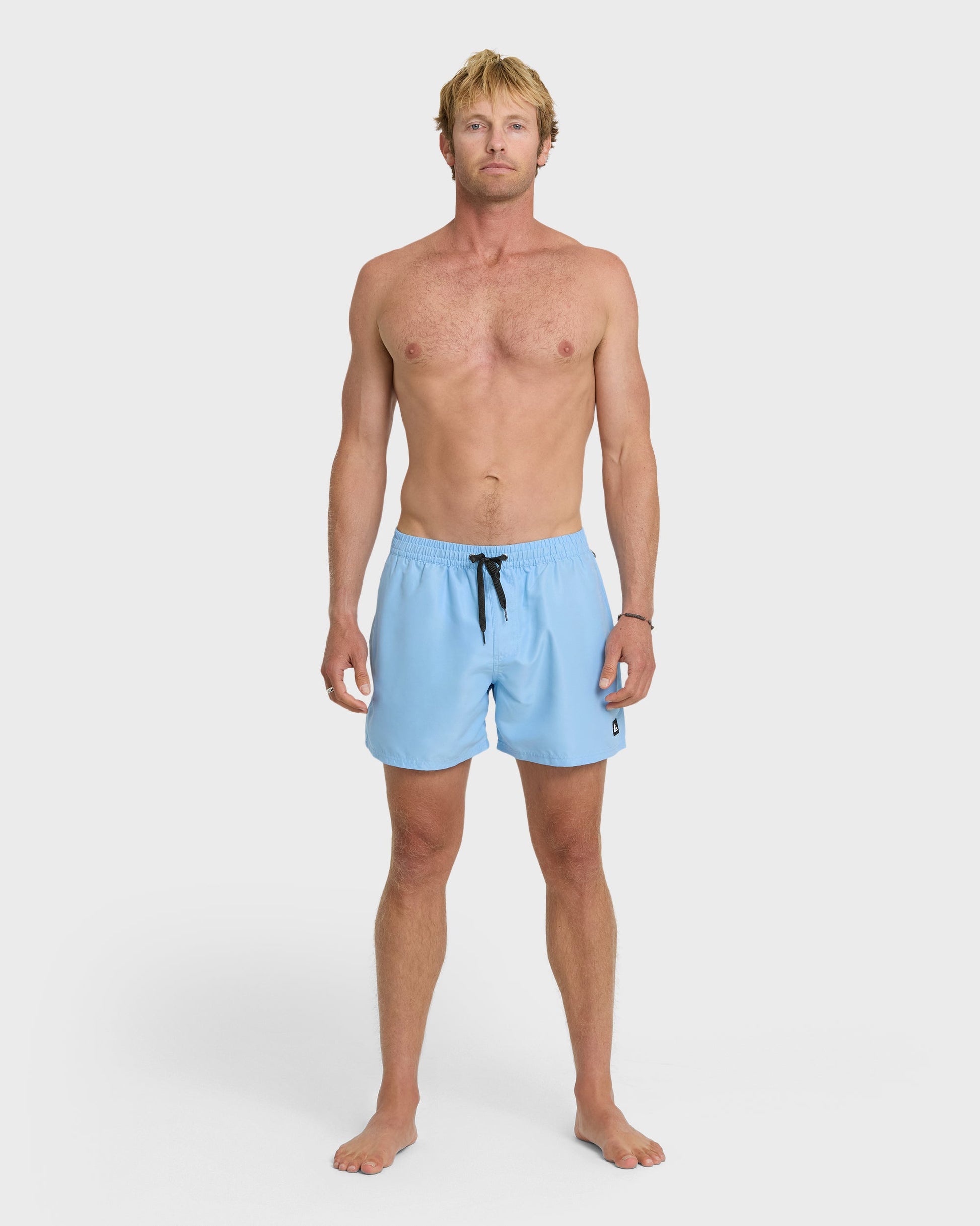 Everyday Solid 17" Swim Trunks - Airy Blue Quick Silver Airy Blue