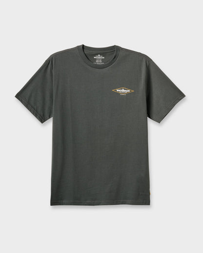 Waterman Diamond Classic T-shirt - Phantom Quick Silver Phantom