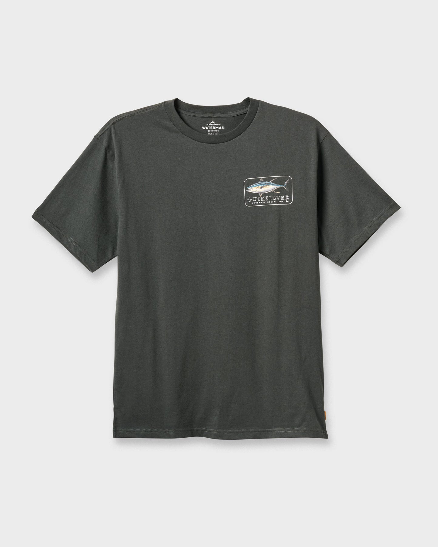 Waterman Yellowfinner Classic T-shirt - Phantom Quick Silver Phantom