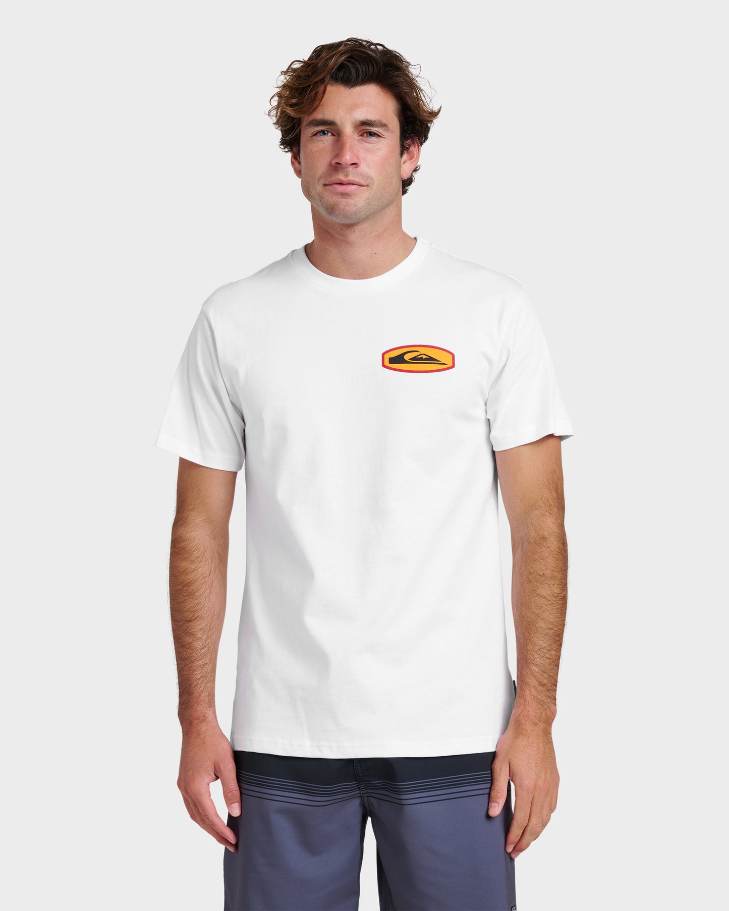 Stadium Emblem Classic T-shirt - White Quick Silver White