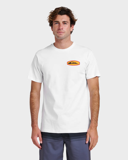 Stadium Emblem Classic T-shirt - White Quick Silver White