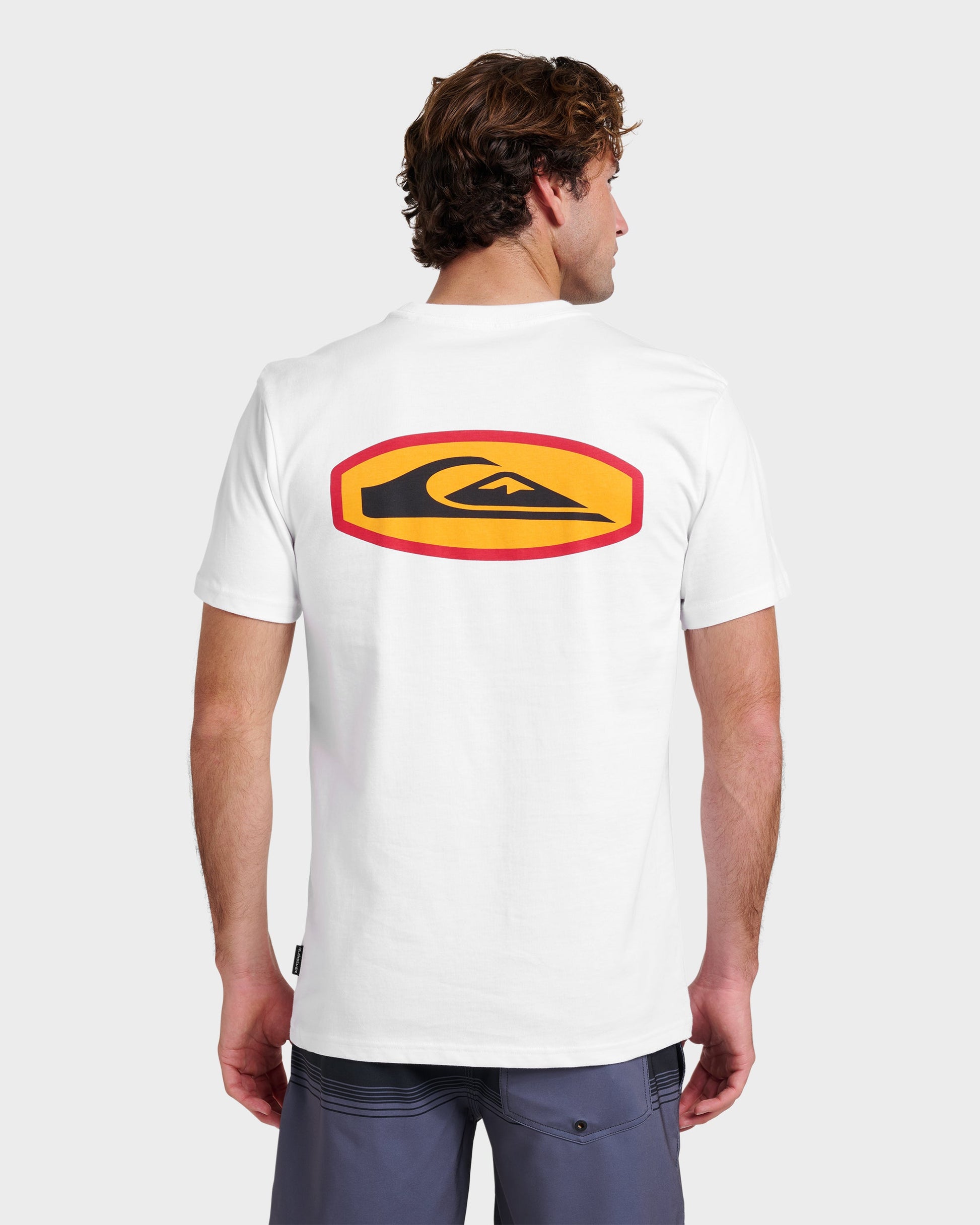 Stadium Emblem Classic T-shirt - White Quick Silver White