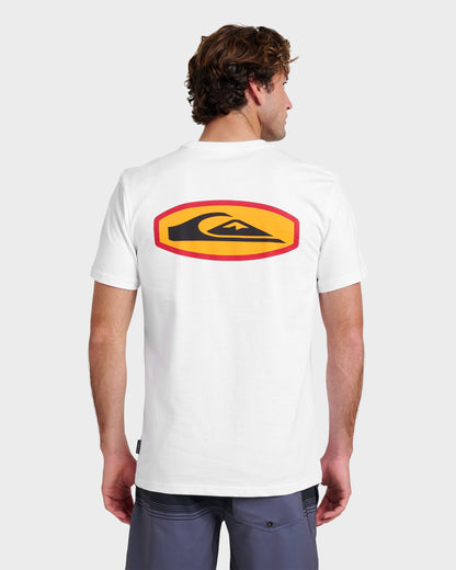Stadium Emblem Classic T-shirt - White Quick Silver White