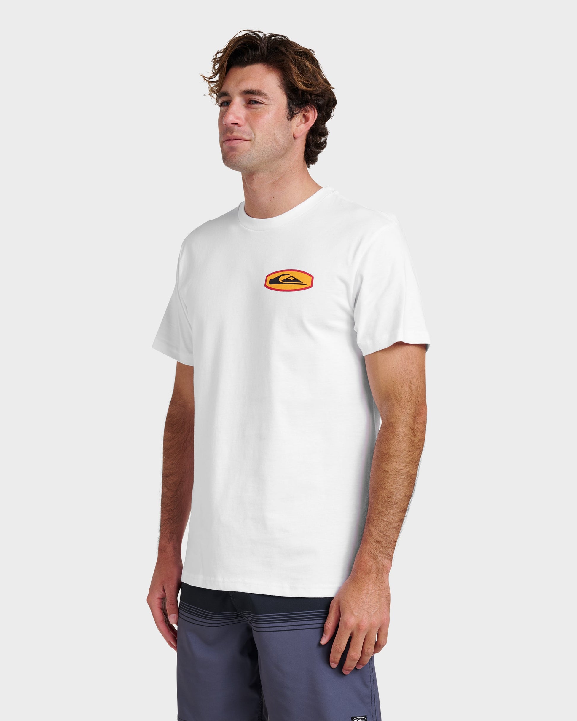 Stadium Emblem Classic T-shirt - White Quick Silver White