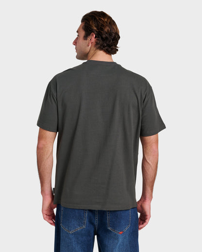Linked Heavy Weight T-shirt - Phantom Quick Silver Phantom